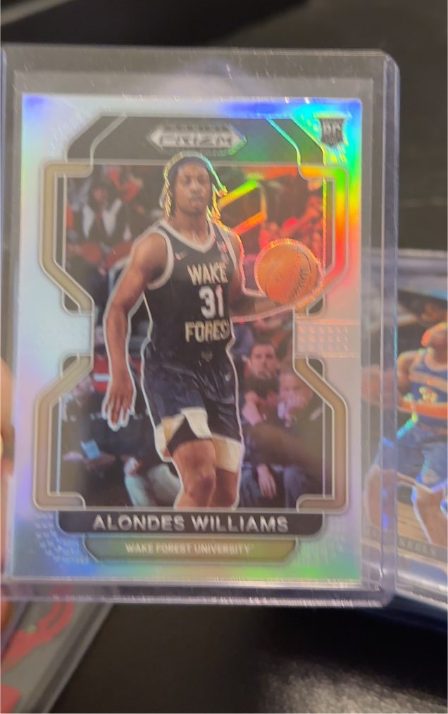 2022 Panini Prizm Draft Picks #97 Alondes Williams — front