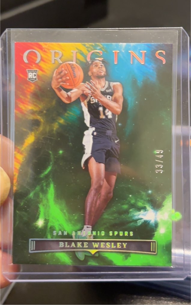2022-23 Panini Origins #77 Blake Wesley — front