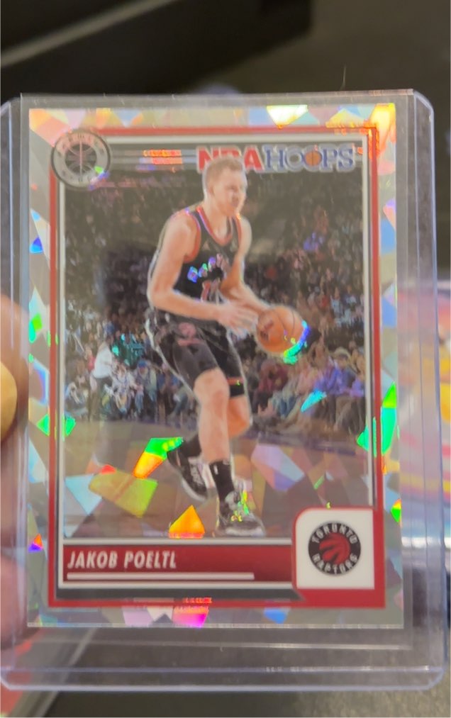 2023-24 Panini NBA Hoops Premium Stock #122 Jakob Poeltl — front