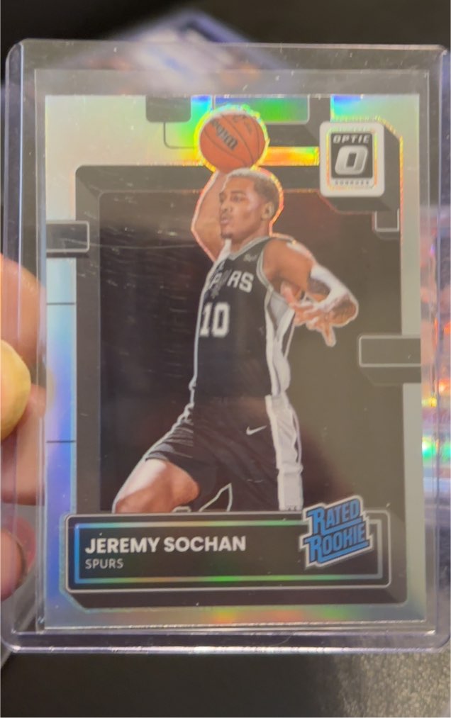 2022-23 Panini Donruss Optic #236 Jeremy Sochan — front