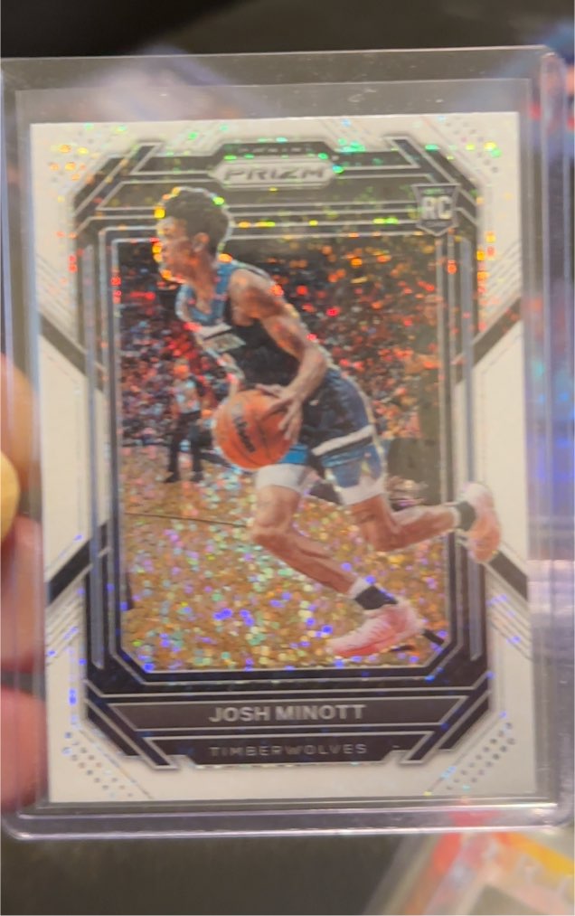 2022-23 Panini Prizm #RC Josh Minott — front