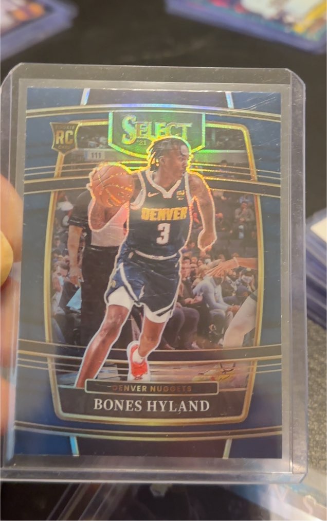 2021-22 Panini Select #79 Bones Hyland — front