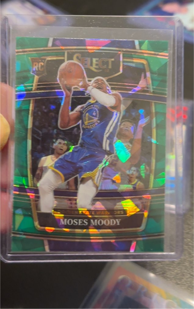 2021-22 Panini Select #62 Moses Moody — front