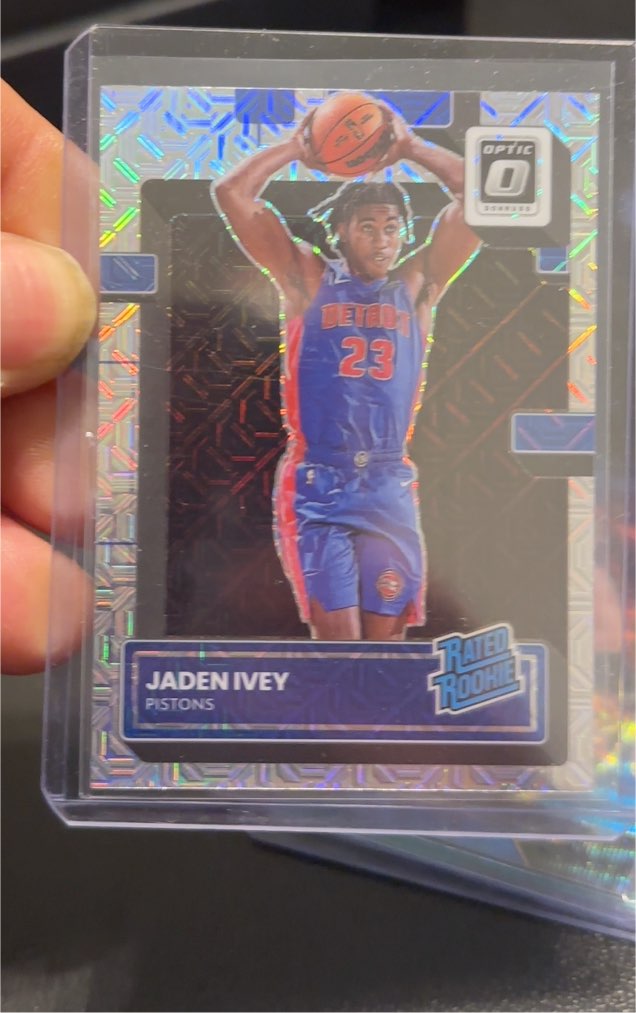 2022-23 Panini Donruss Optic #241 Jaden Ivey Rated Rookie — front