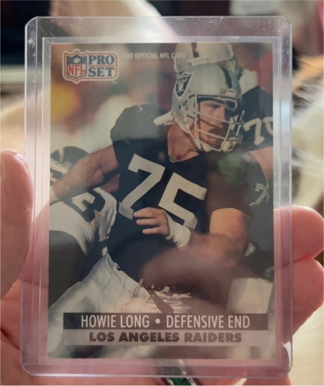 1991 Pro Set #191 Howie Long — front