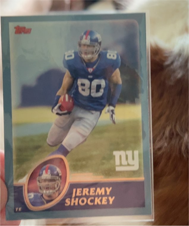 2003 Topps #105 Jeremy Shockey — front