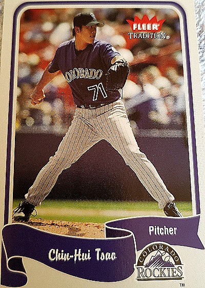 2004 Fleer Tradition #371 Chin-Hui Tsao — front
