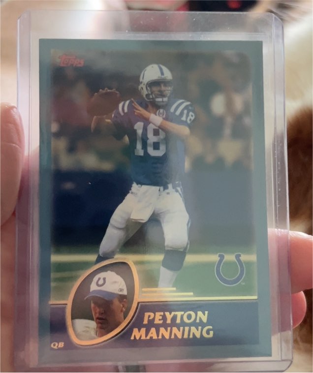 2003 Topps #97 Peyton Manning — front