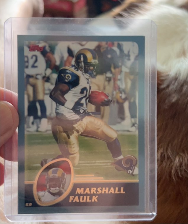 1991 Topps #300 Marshall Faulk — front