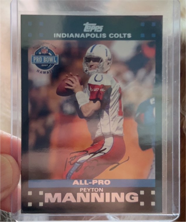 2007 Topps All-Pro #405 Peyton Manning — front