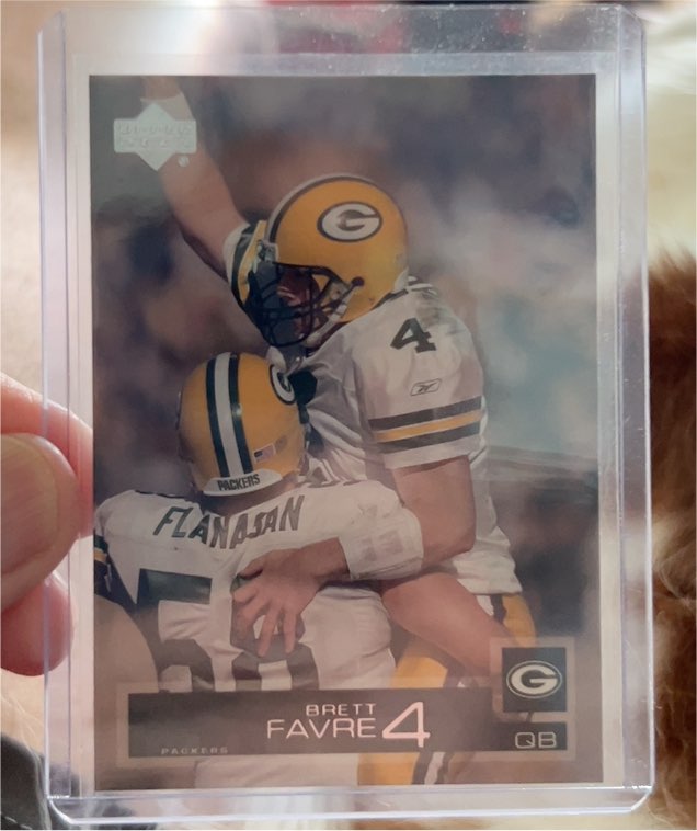2002 Upper Deck #63 Brett Favre — front