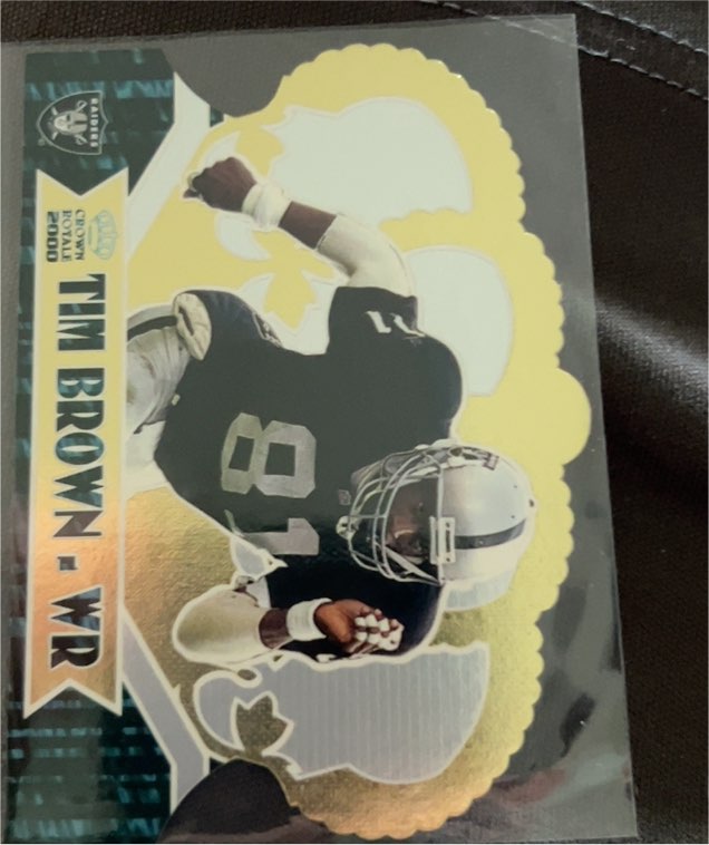 2000 Pacific Crown Royale #73 Tim Brown — front