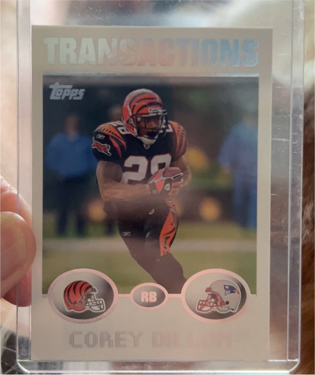 2004 Topps #226 Corey Dillon — front