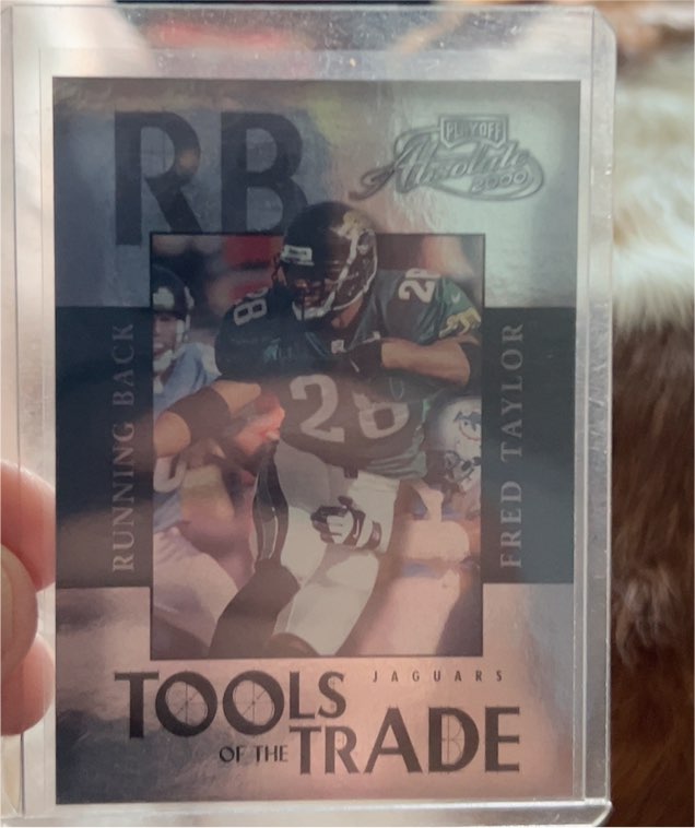 2000 Playoff Absolute Tools of the Trade #TT-25 Fred Taylor — front