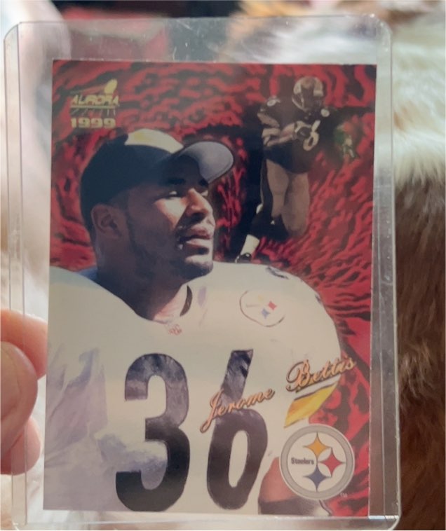 1999 Pacific Aurora #113 Jerome Bettis — front