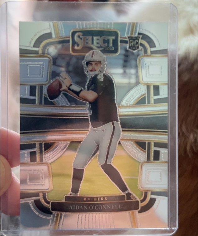 2023 Panini Select #58 Aidan O'Connell — front