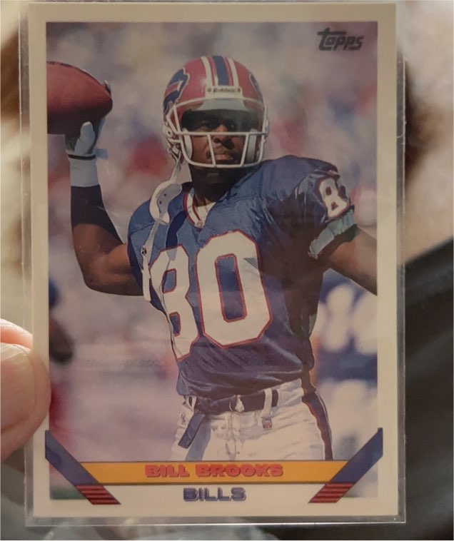 1990 Topps #80 Bill Brooks — front