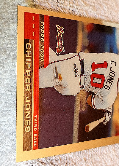 2000 Topps Chipper Jones — front
