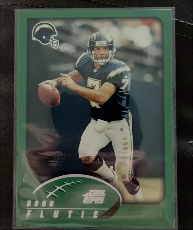 2002 Topps #000 Doug Flutie — front