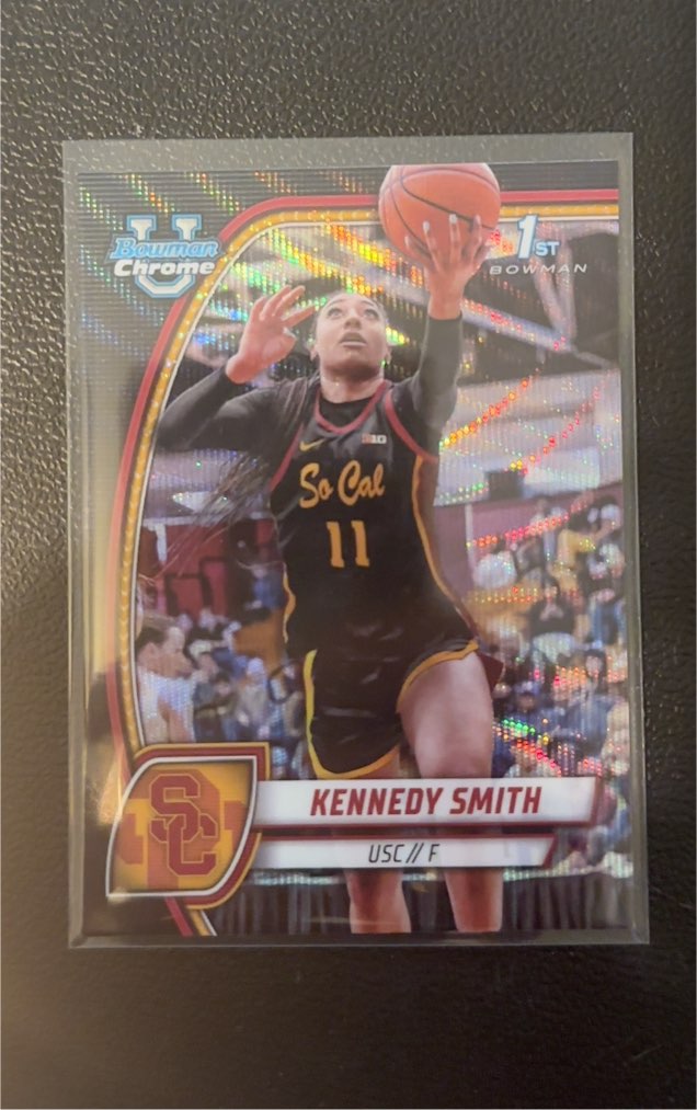 2024-25 Bowman Chrome University #44 Kennedy Smith — front