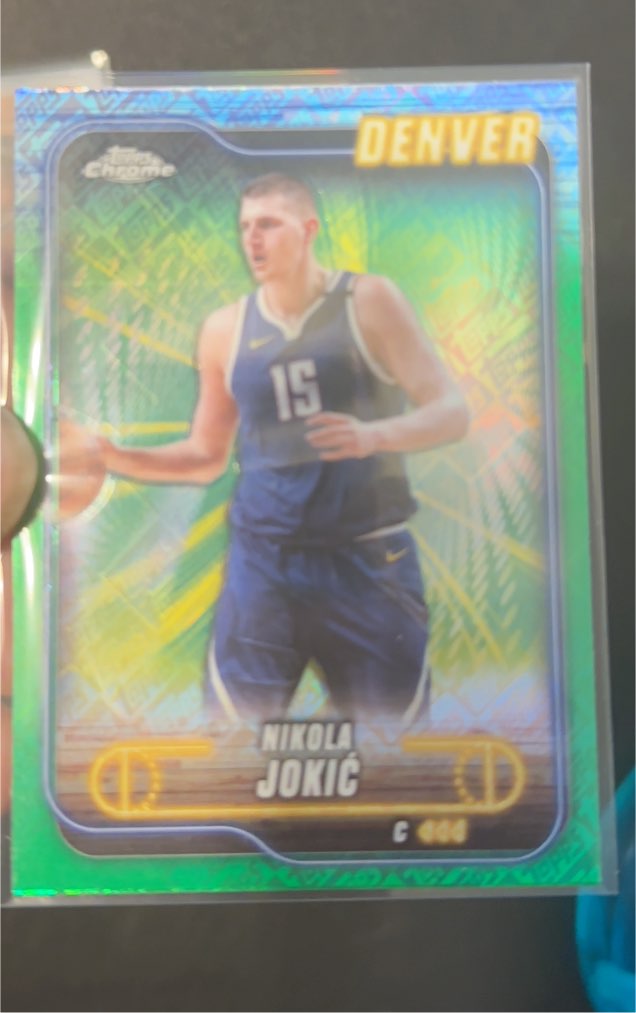 2024-25 Topps Chrome #444 Nikola Jokić — front