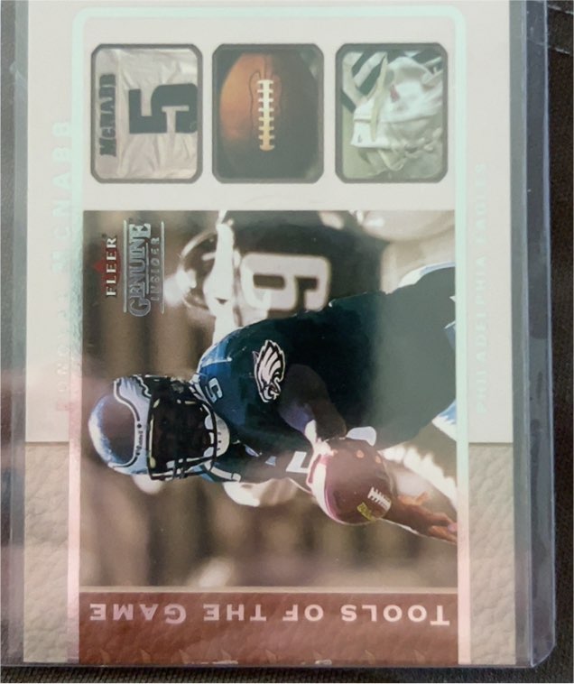 2003 Fleer Genuine Insider Tools of the Game #5TG LaDainian Tomlinson — front