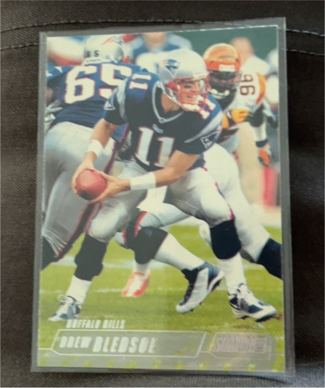 2002 Topps Stadium Club #51 Drew Bledsoe — front