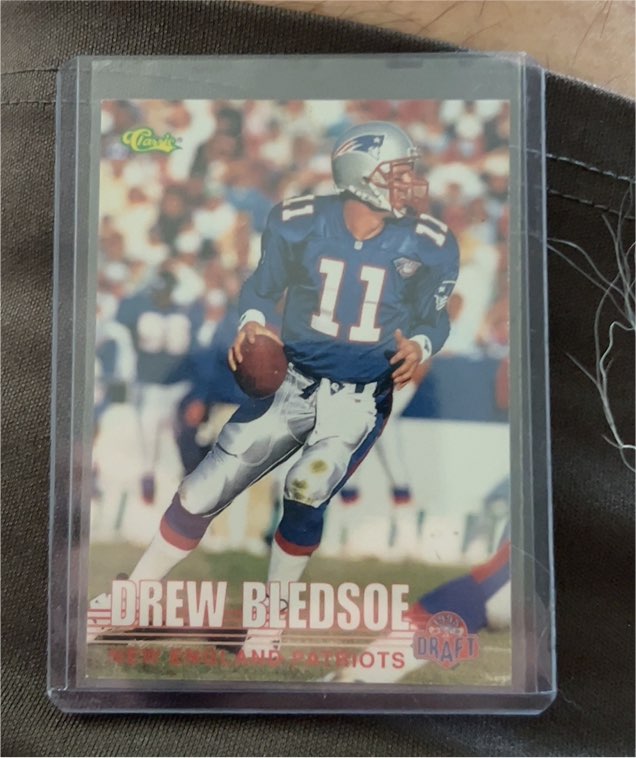 1995 Classic NFL Draft Drew Bledsoe — front