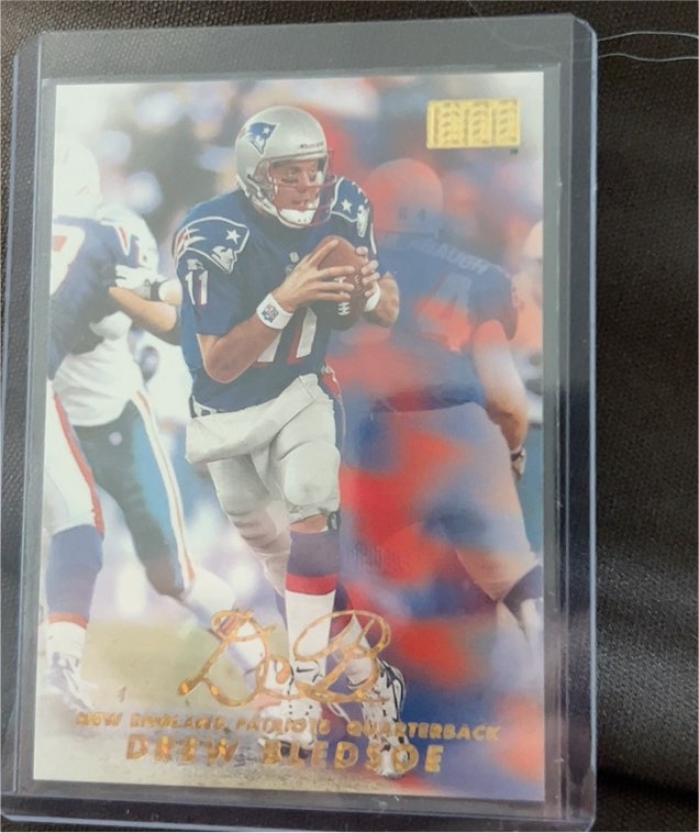1998 SkyBox Premium #2 Drew Bledsoe — front