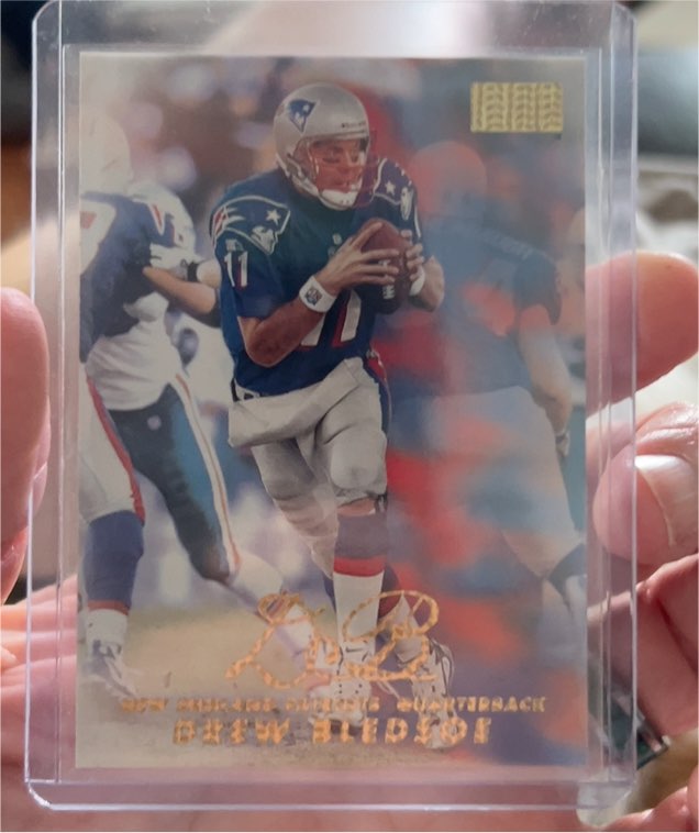 1998 Skybox Premium #2 Drew Bledsoe — front