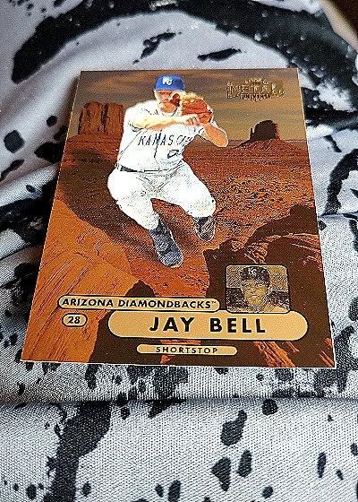 1998 Fleer Metal Universe #28 Jay Bell — front