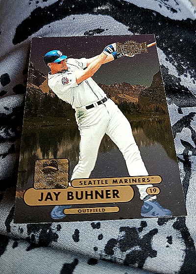 1998 Skybox Metal Universe #19 Jay Buhner — front