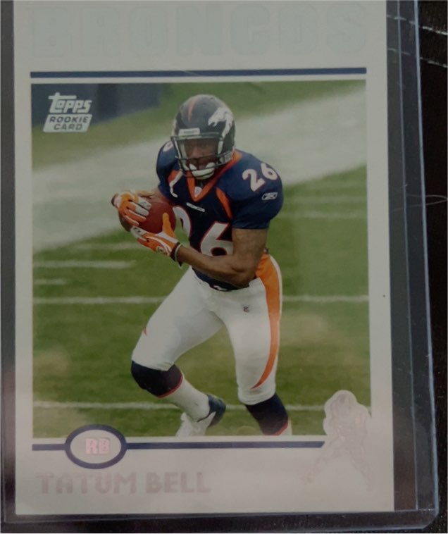 2004 Topps #317 Tatum Bell — front