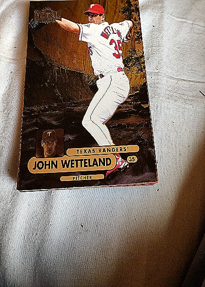 1998 Skybox Metal Universe #35 John Wetteland — front