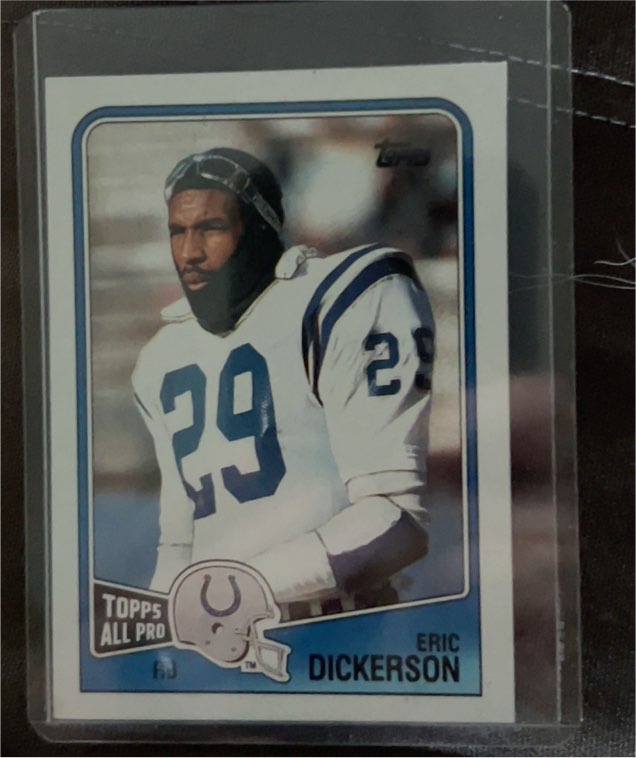 1988 Topps #118 Eric Dickerson — front