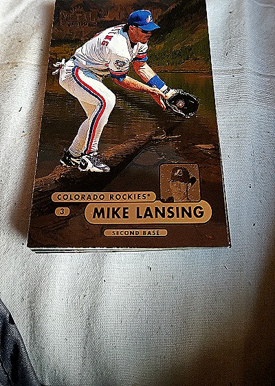 1998 Fleer Metal Universe #151 Mike Lansing — front