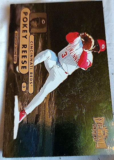 1998 Skybox Metal Universe #3 Pokey Reese — front