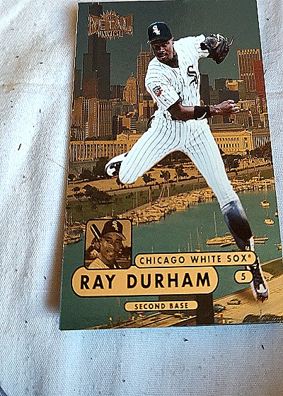 1998 Skybox Metal Universe #202 Ray Durham — front