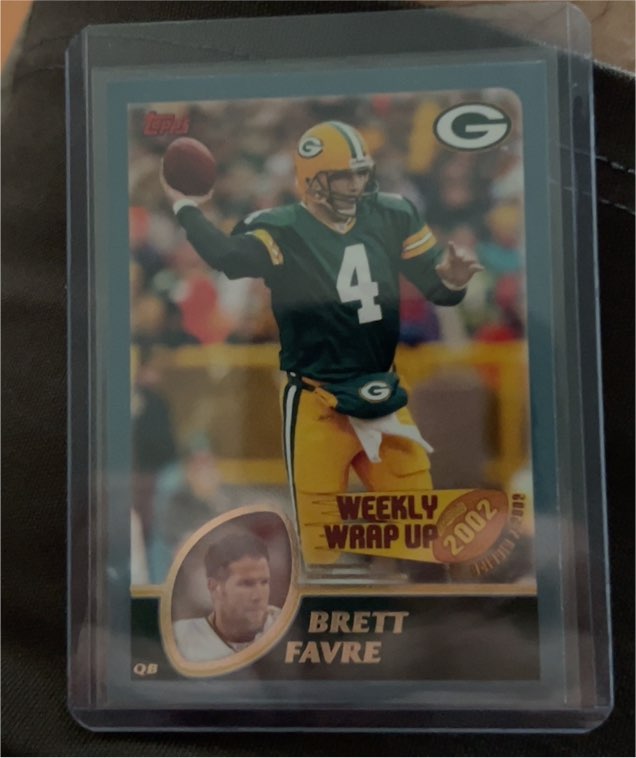 2003 Topps Weekly Wrap Up #295 Brett Favre — front