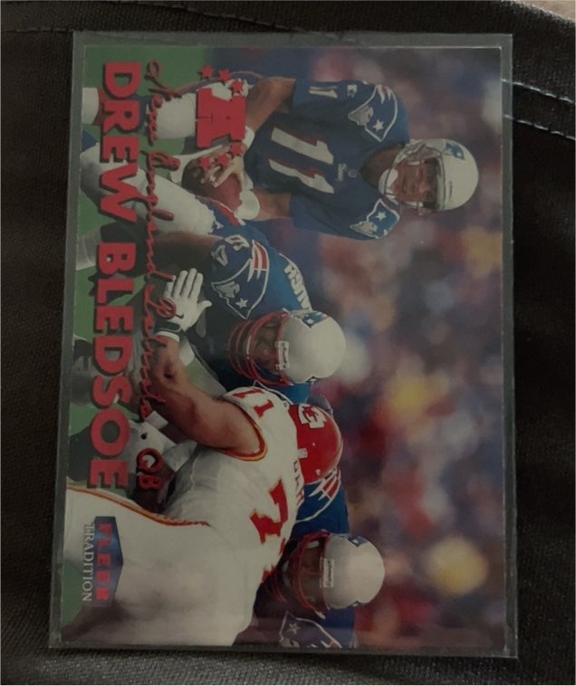 1999 Fleer Tradition Football #29 Drew Bledsoe — front
