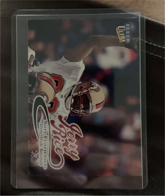 1999 Fleer Ultra #187G Jerry Rice — front