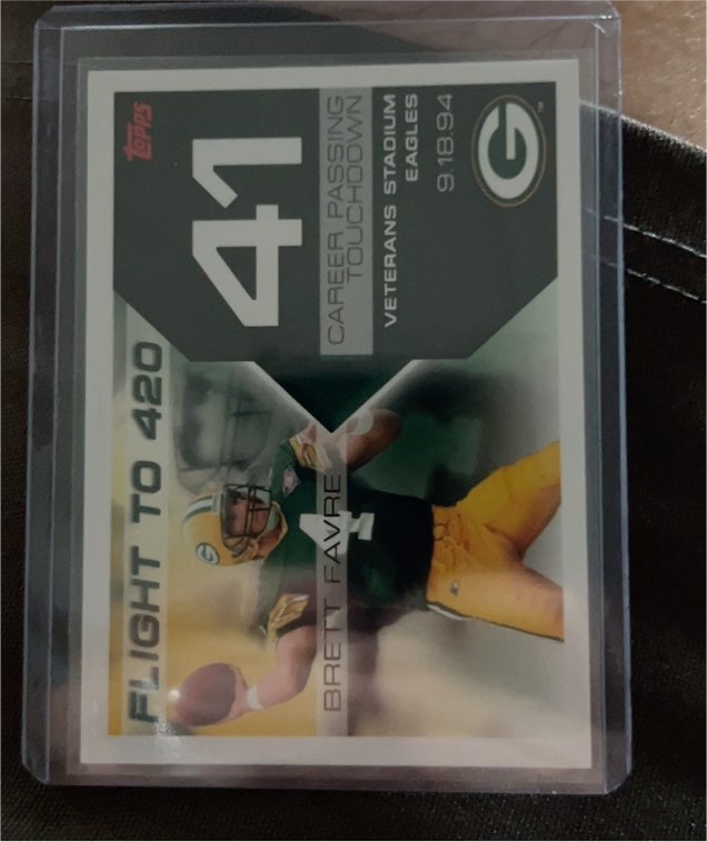 2007 Topps Flight to 420 #BF-134 Brett Favre — front