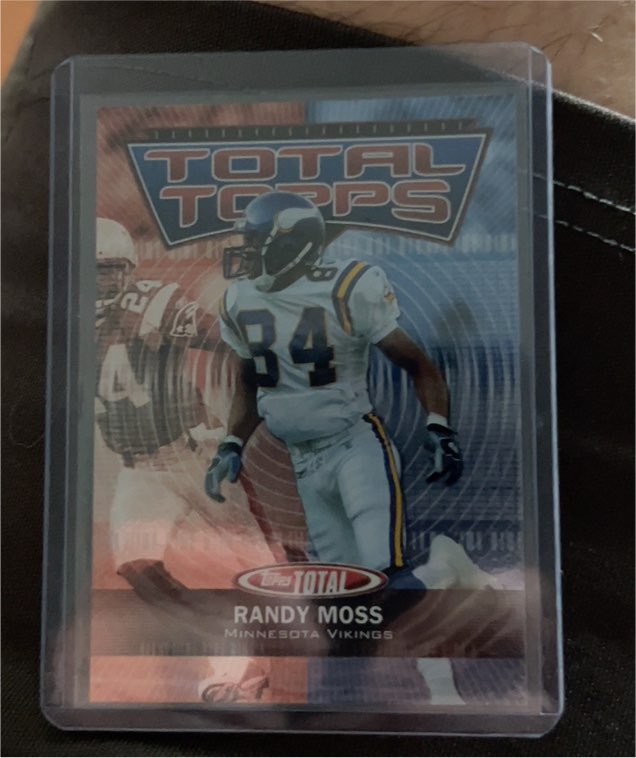 2003 Topps Total Total Topps #TT15 Randy Moss — front