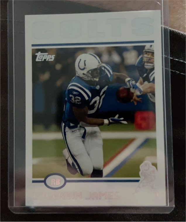2001 Topps #320 Edgerrin James — front
