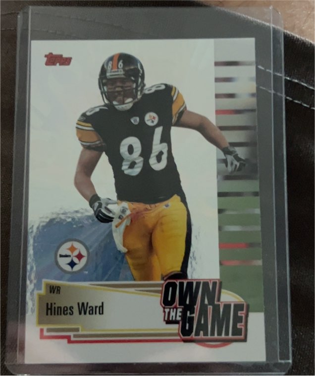 2004 Topps Own the Game #OTG25 Hines Ward — front