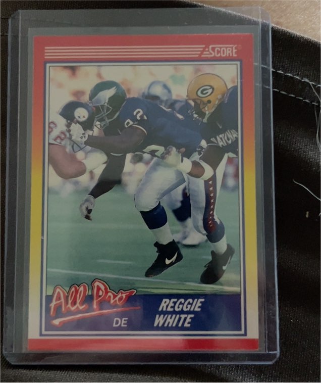 1990 Score #574 Reggie White — front