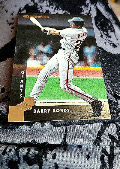 1993 Donruss #167 Barry Bonds — front