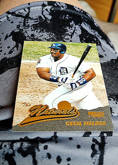1996 Pinnacle The Naturals Cecil Fielder — front