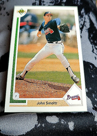 1991 Upper Deck #264 John Smoltz — front