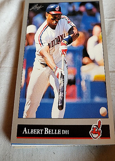 1992 Leaf #350 Albert Belle — front